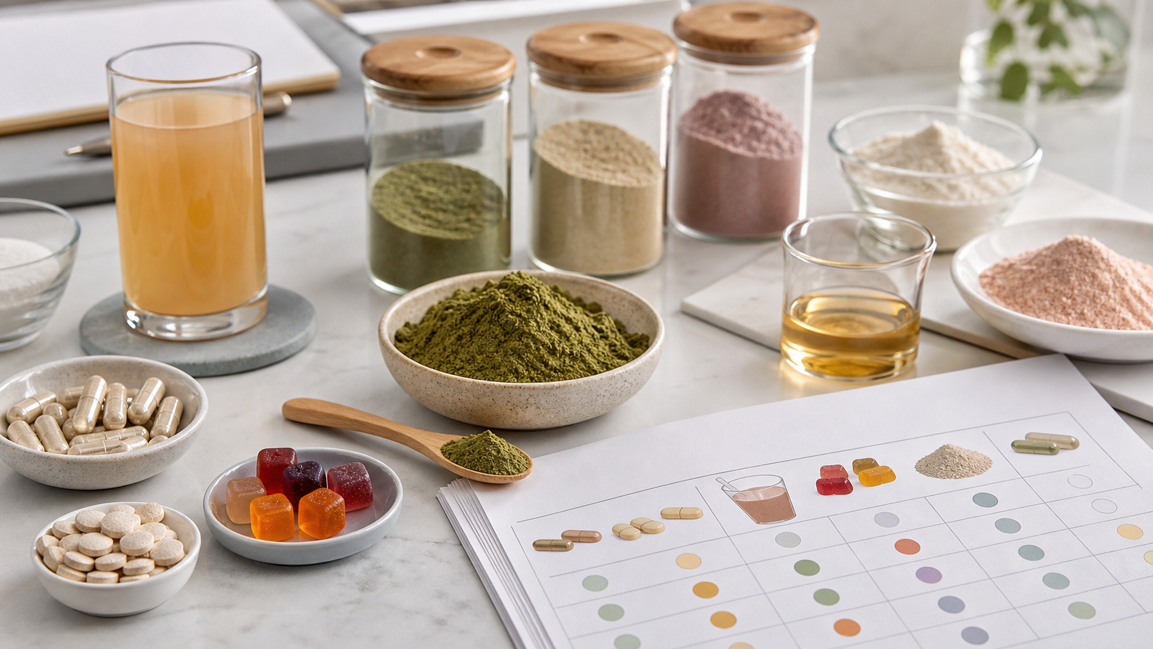 Cómo elegir las especificaciones de ingredientes por aplicación